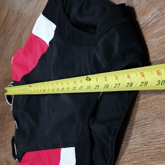 (16) CS Sport Swim Beachwear Pool Summer Color Block Textured Activewear Comfy - Picture 4 of 9